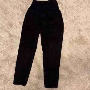 Old Navy Maternity Black OG Straight Jeans